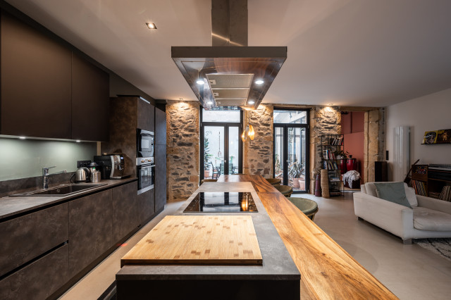 Chic X Rousse modern-kueche