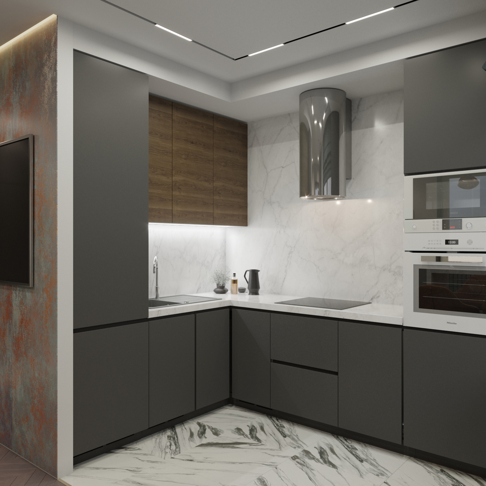 Кухня-гостиная