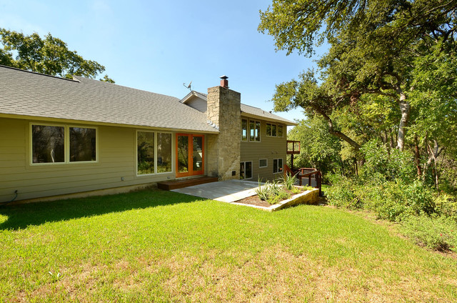 Forest Bend contemporary-fasad