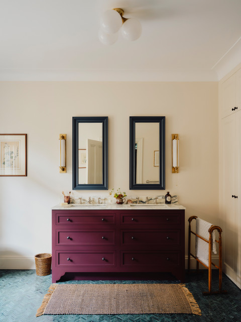 Dulwich Village Family Home traditional-bathroom