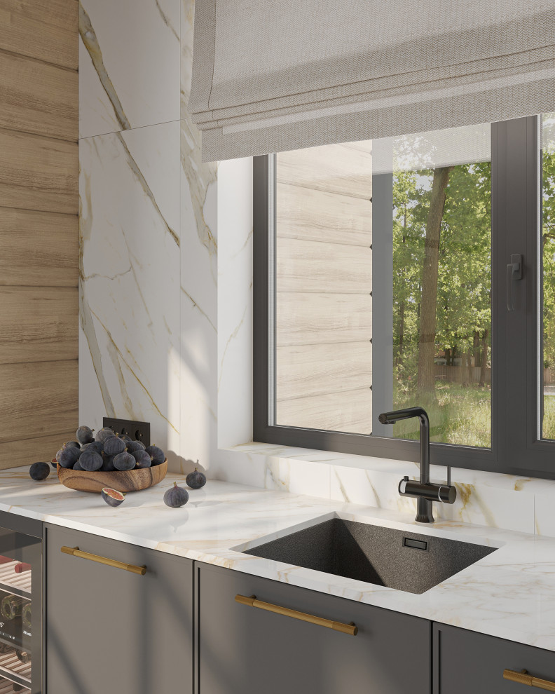 Загородный дом из клееного бруса