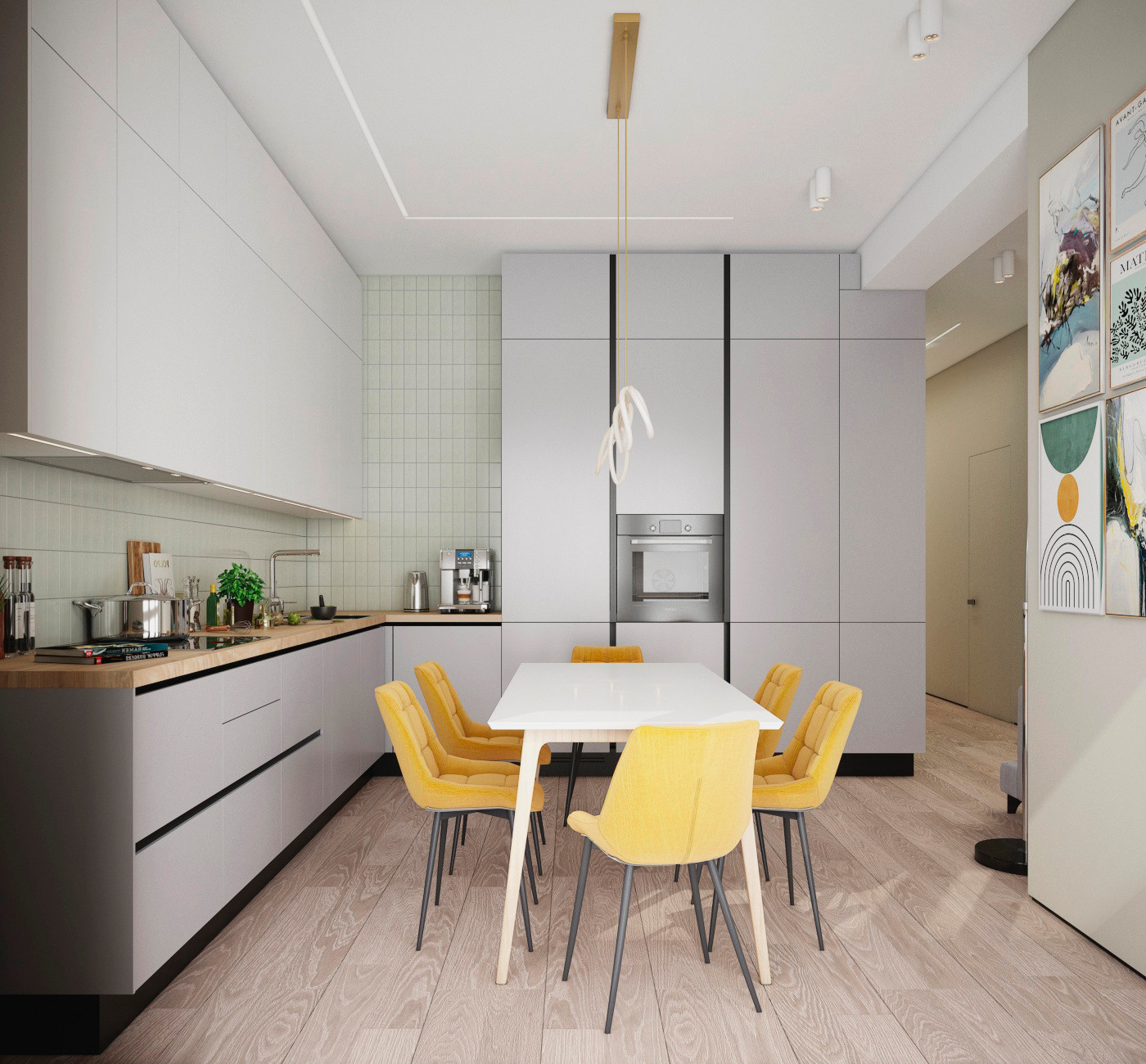 Квартира в ЖК "Фортепиано" на Ленинском проспекте 80 м2