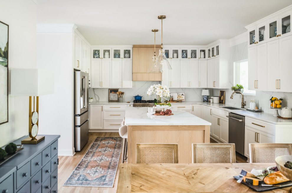 Kitchen and living room remodel