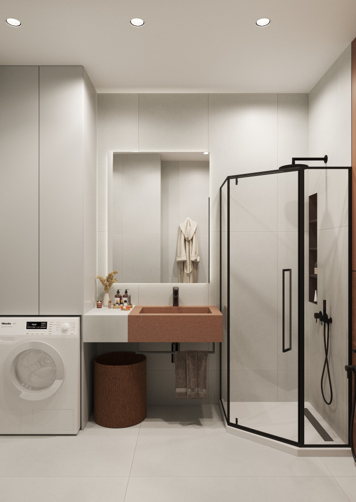 Проект квартиры-студия 28кв.м в СПб