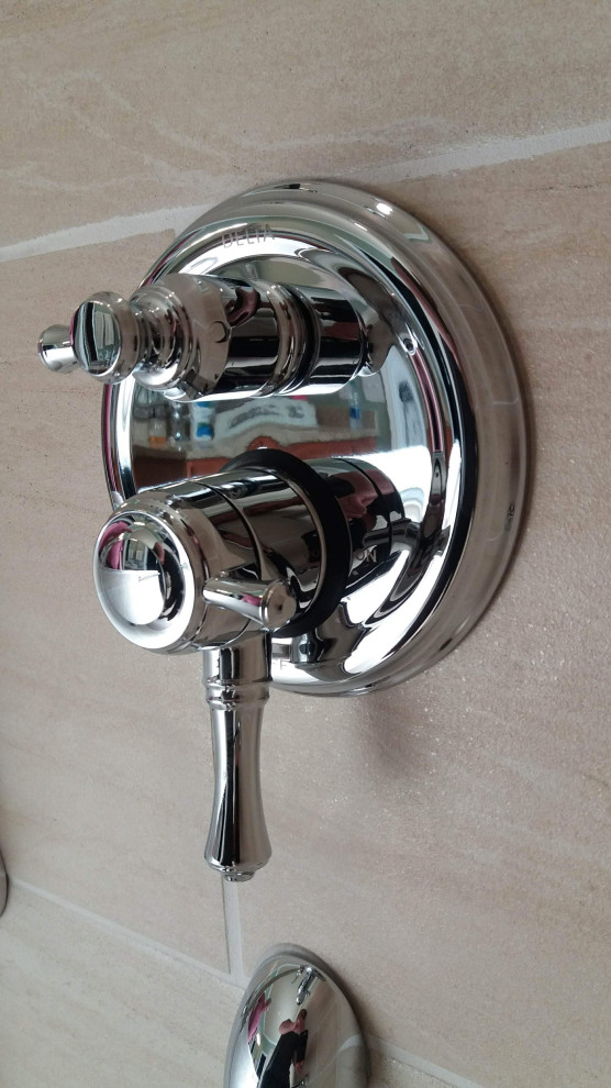 Contemporary Master Bath Conversion to ADA/Zero Entry
