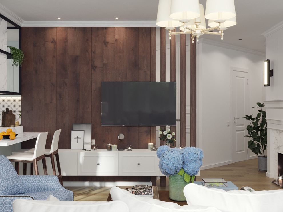 Проект трекхомнатной квартиры в г.Сургуте