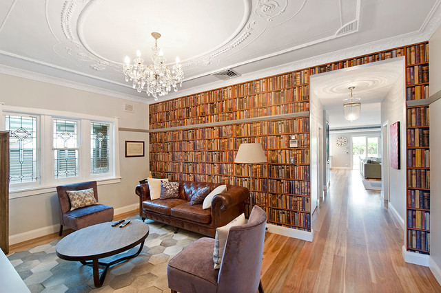 Hunters Hill traditional-living-room