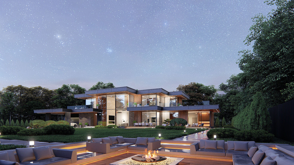 Дом в стиле Райта (Юсония)