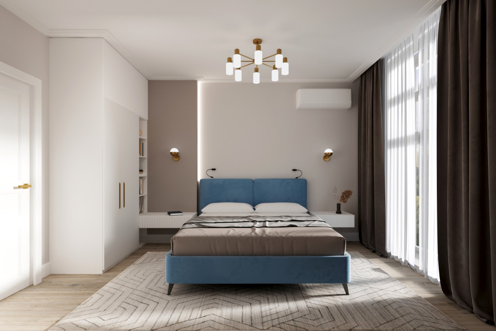 Спальня на стадии реализации