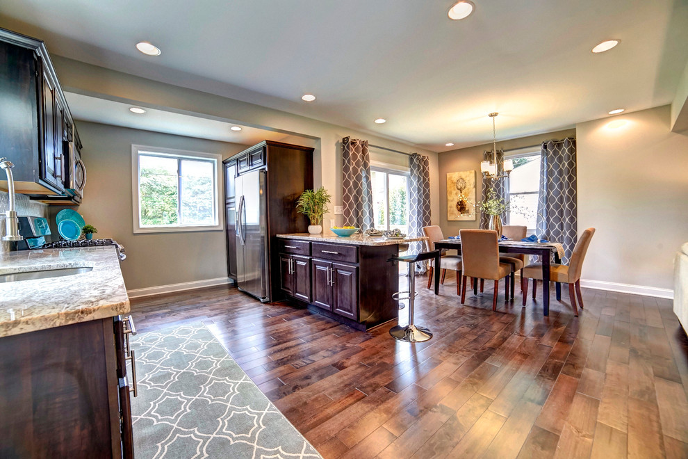 Transitional home design photo in Baltimore