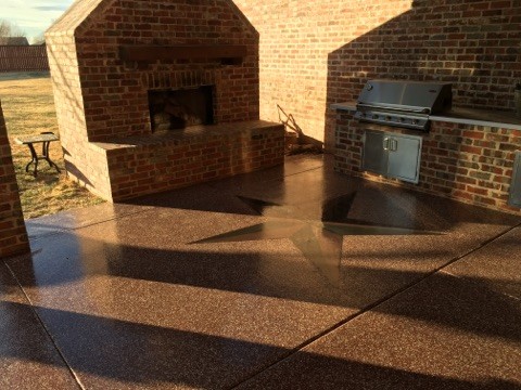 Patio - transitional patio idea