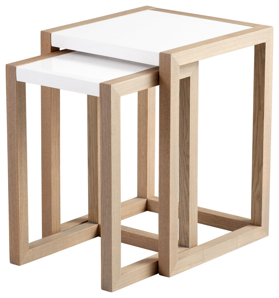 Becket Nesting Tables Scandinavian Coffee Table Sets by Hudson