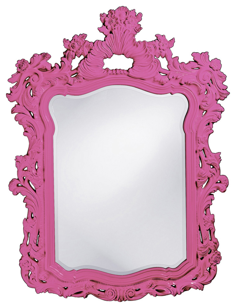 Turner Mirror, Hot Pink