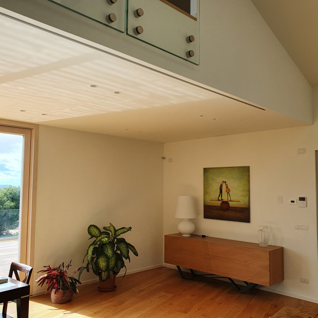 Villa Cinzia modern-vardagsrum
