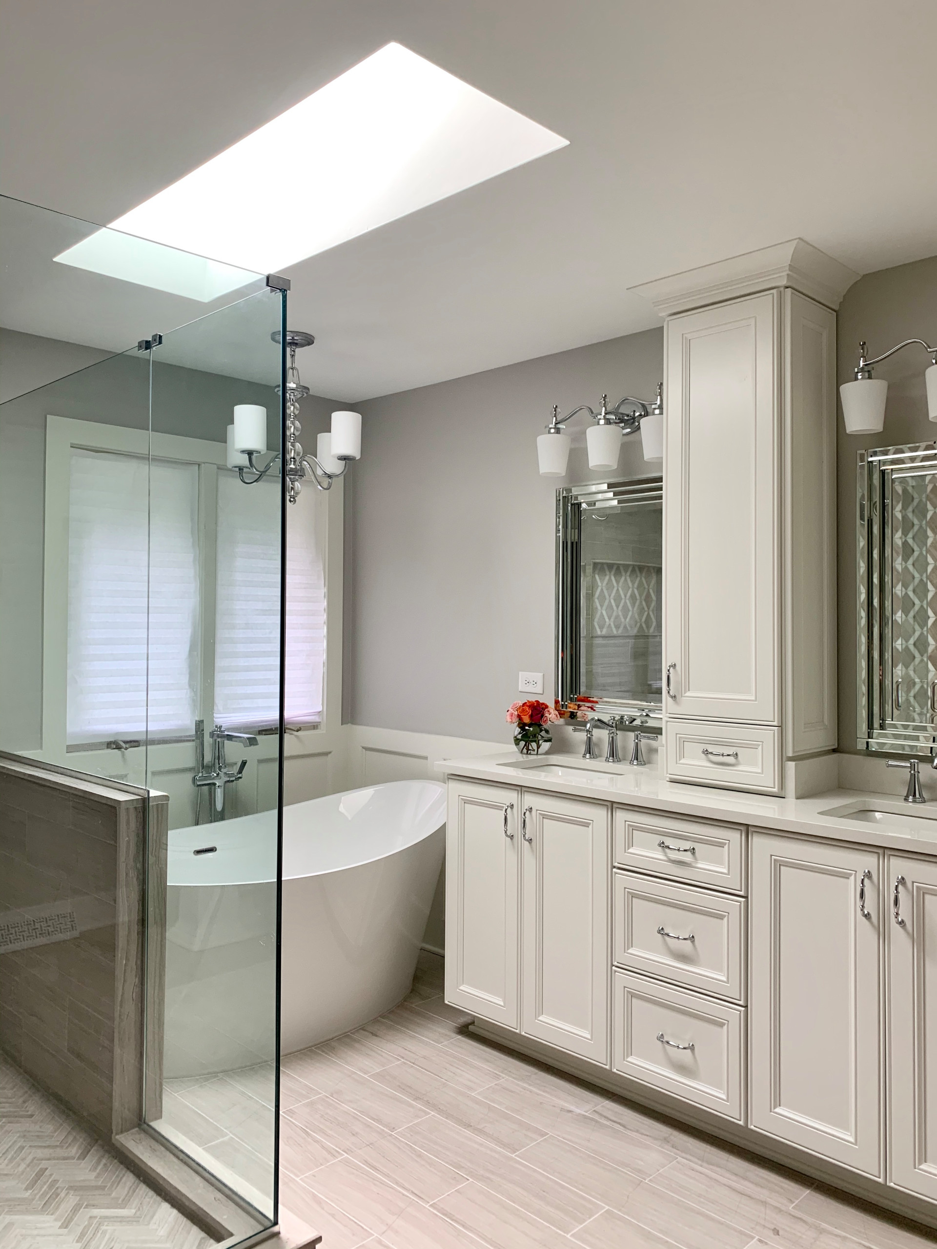 Creamy Dream Kitchen and Soothing Master Bath