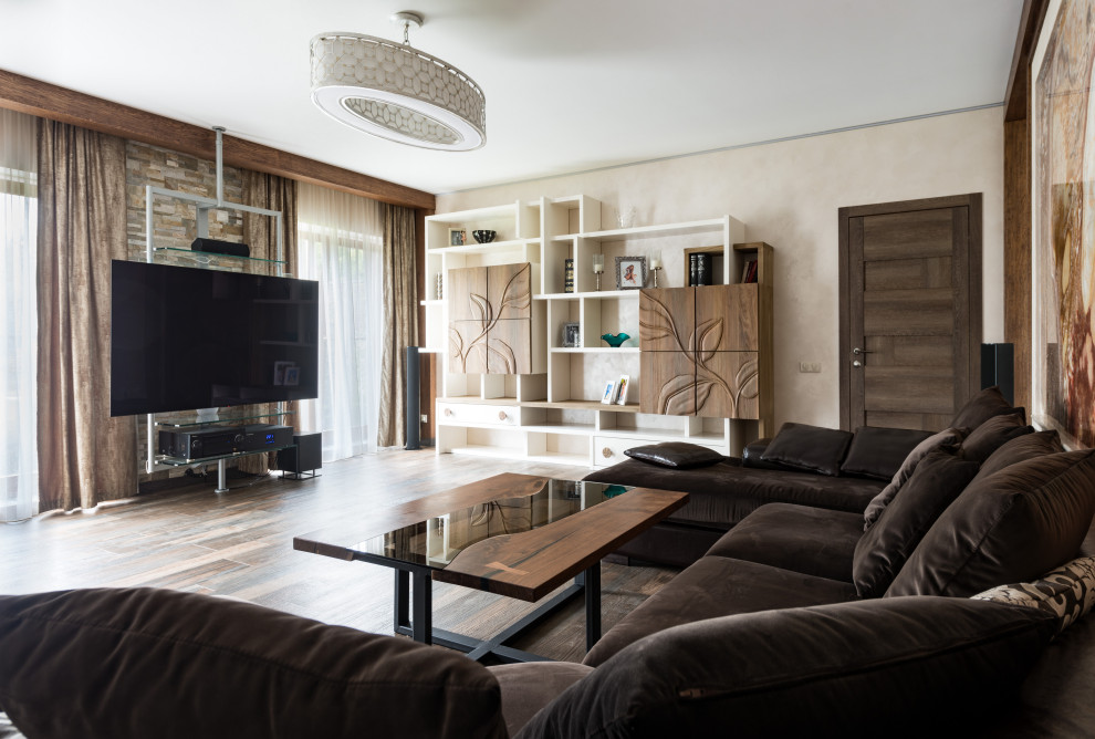 Интерьеры коттеджа 650 м2