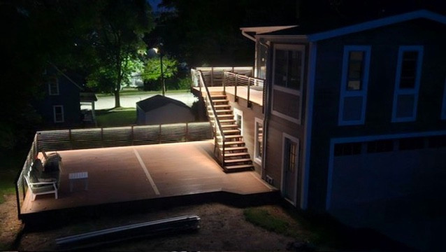Custom Design, Deck and Handrails
