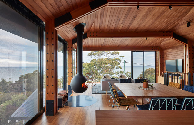 Dorman House contemporary-living-room
