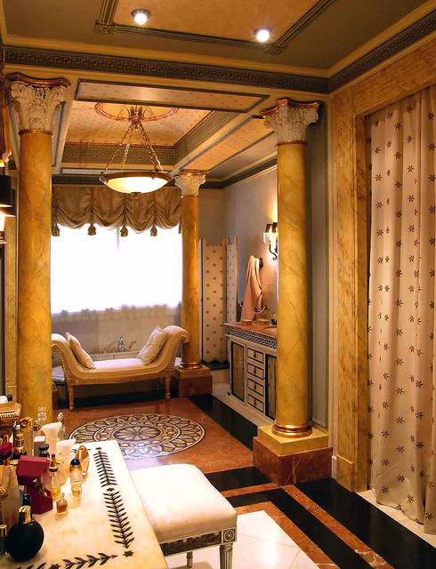Master bathroom klassisk-badevaerelse