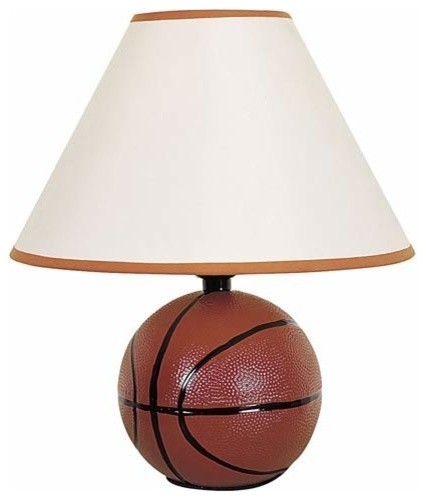 Ceramic Basketball Table Lamp