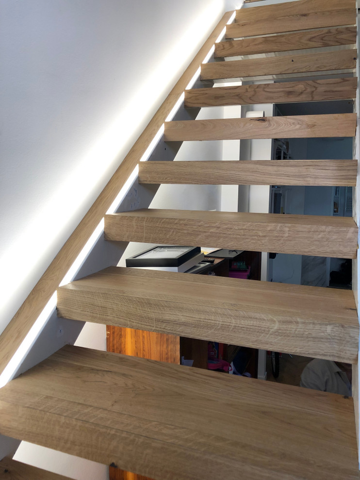 Exempel på en minimalistisk trappa