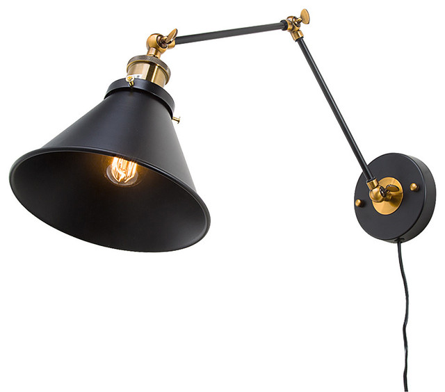 industrial swing arm wall lamp bedside wall light metal industrial adjustable wall sconce black swing industrial swing arm wall lamp bedside wall light metal industrial adjustable wall sconce black swing