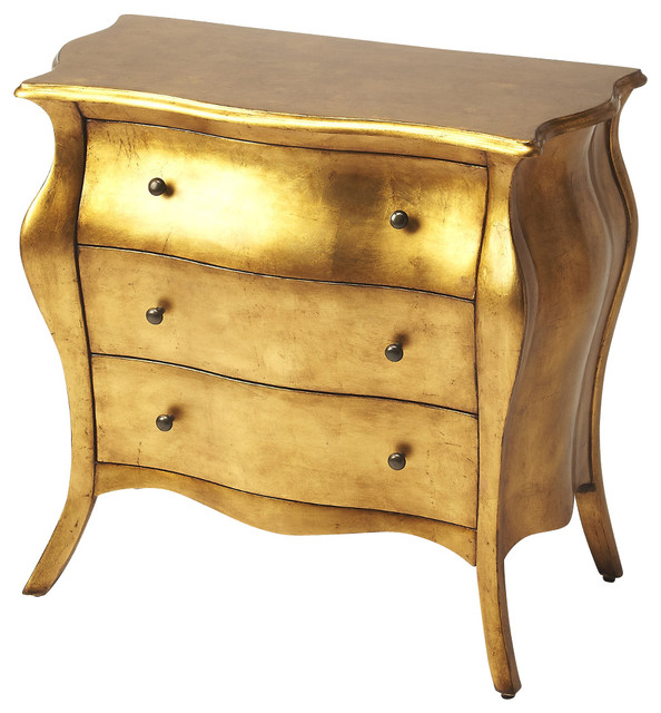 Butler Artists Originals Gold Leaf E Chest Accent Chests And Butler Artists Originals Gold Leaf E Chest