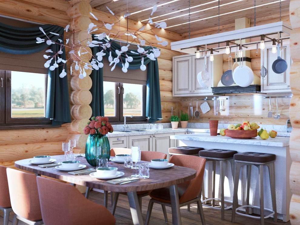 Интерьер сруба