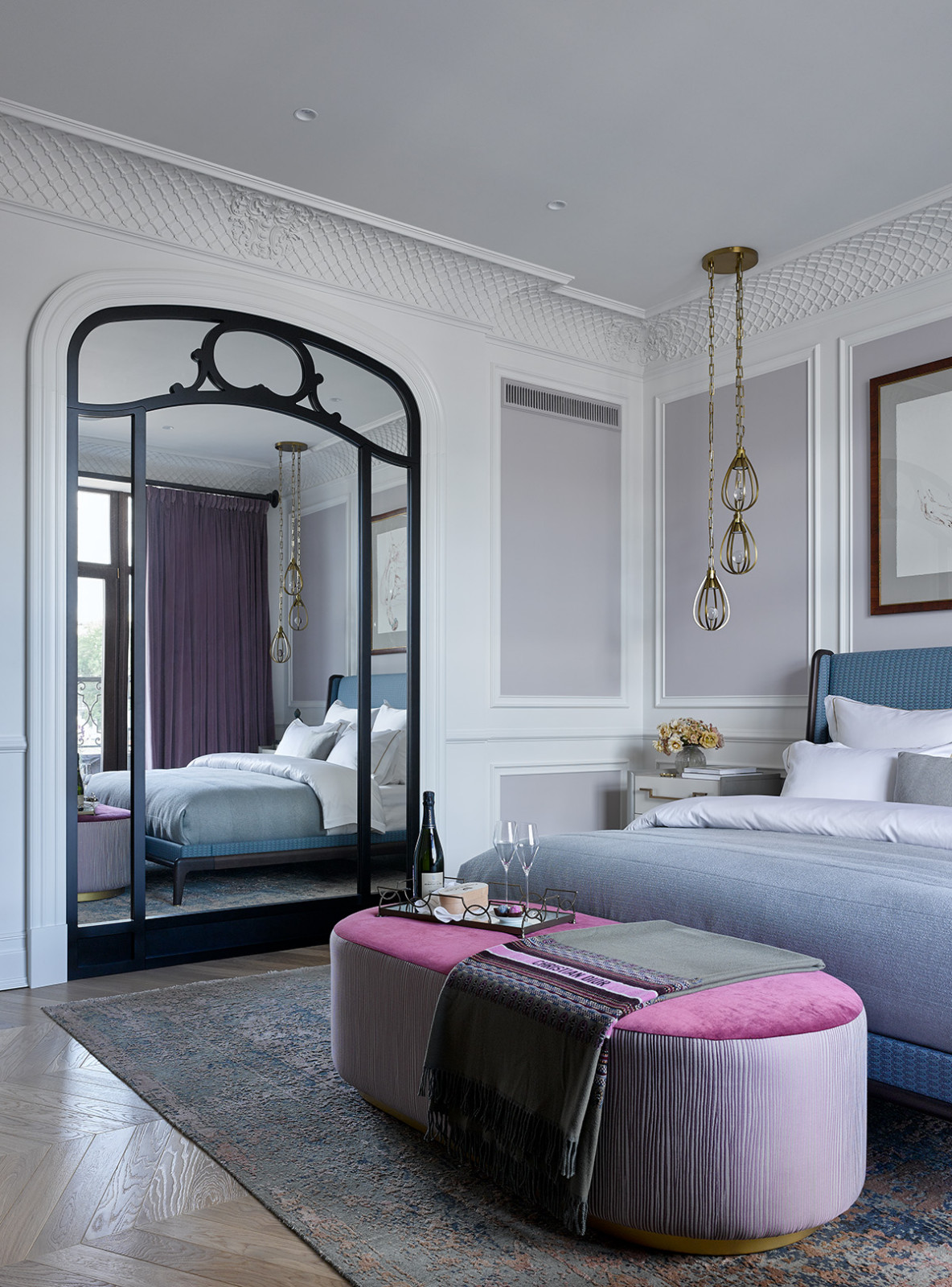 Фотосъемка интерьера апартаментов в центре Москвы для AD