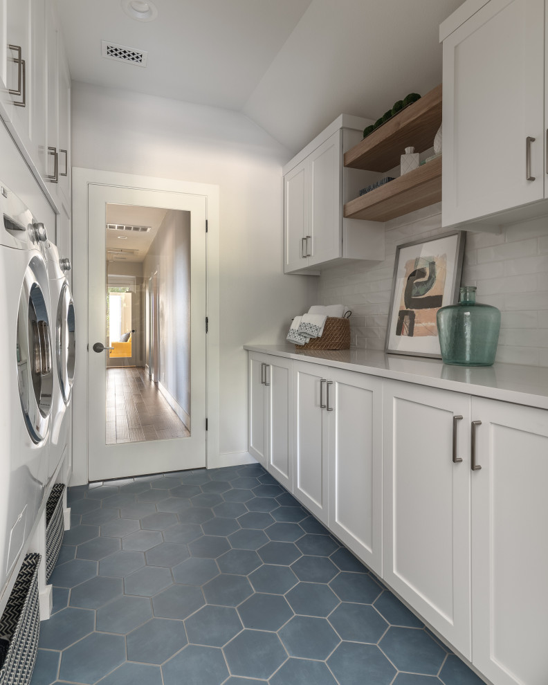 Georgetown Whole House Renovation - Transitional - Laundry Room ...