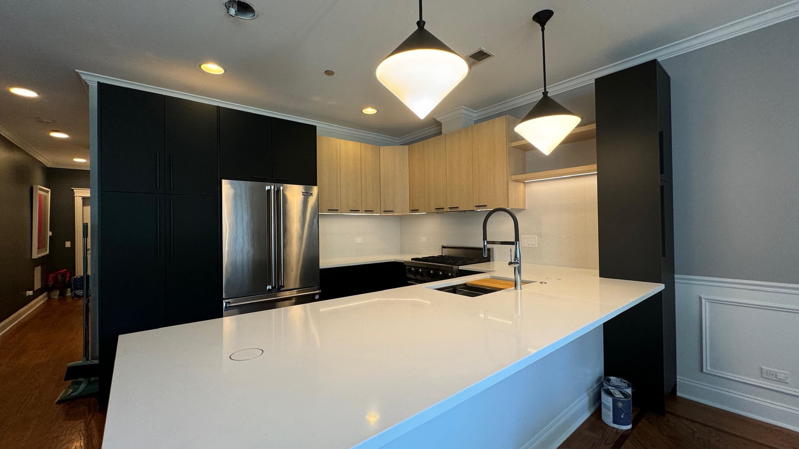 Modern Lakeview Kitchen Renovation