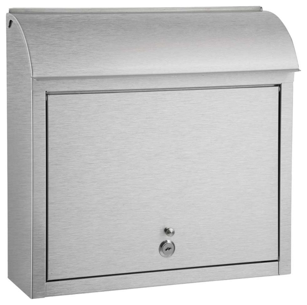 Compton Locking Mailbox Contemporary Mailboxes by Qualarc Houzz