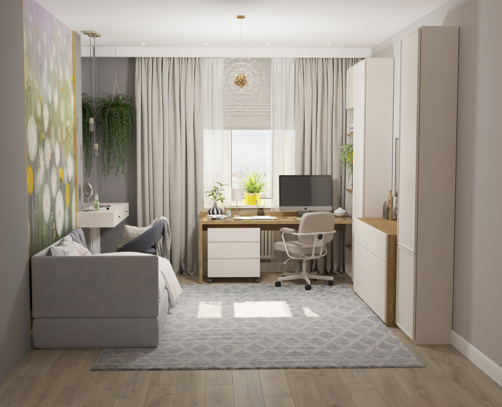 Квартира для семьи из трех человек.