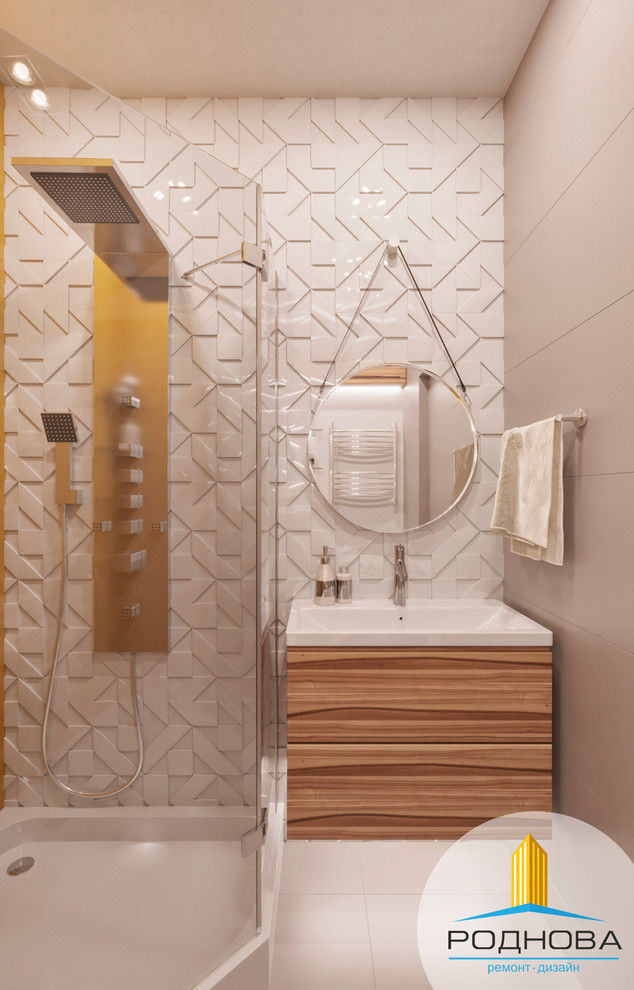 Дизайн проект квартиры студии 28 кв.м.