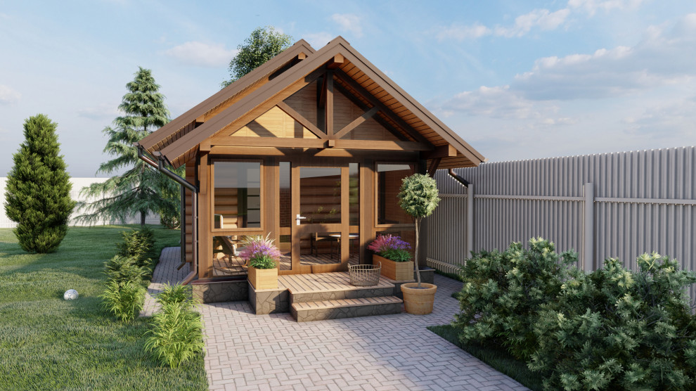 Баня с верандой в н.п. Кульсеитово