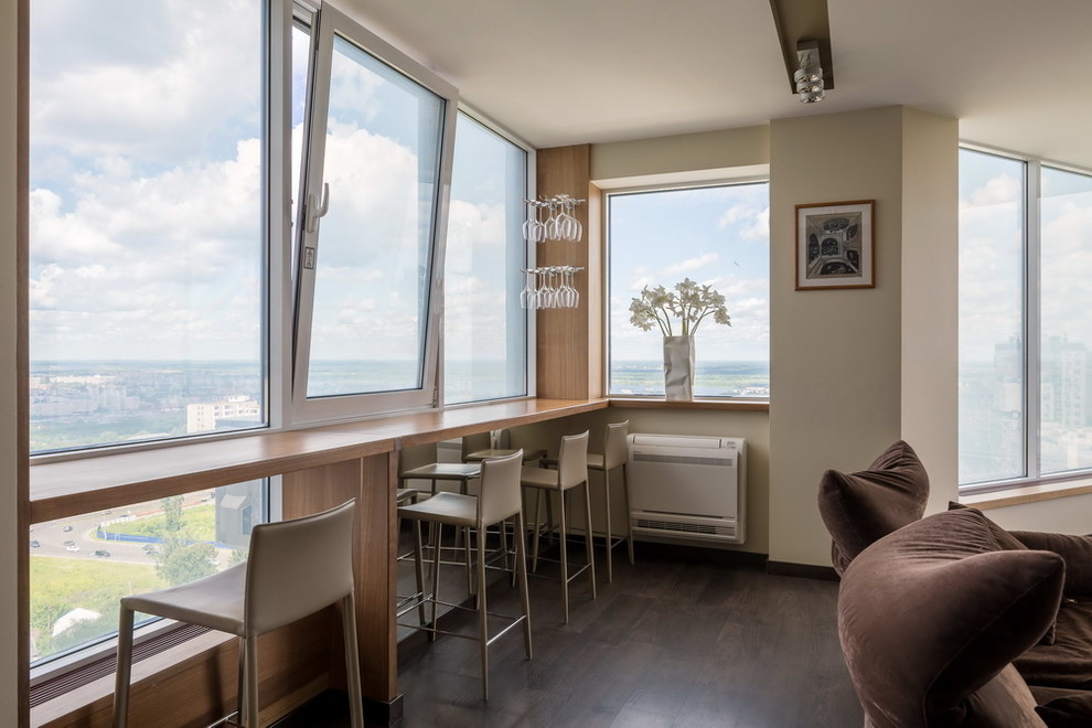 С панорамным видом