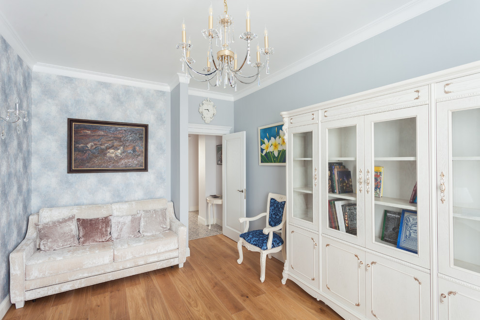 Неокласика с элементами востока. 100м2