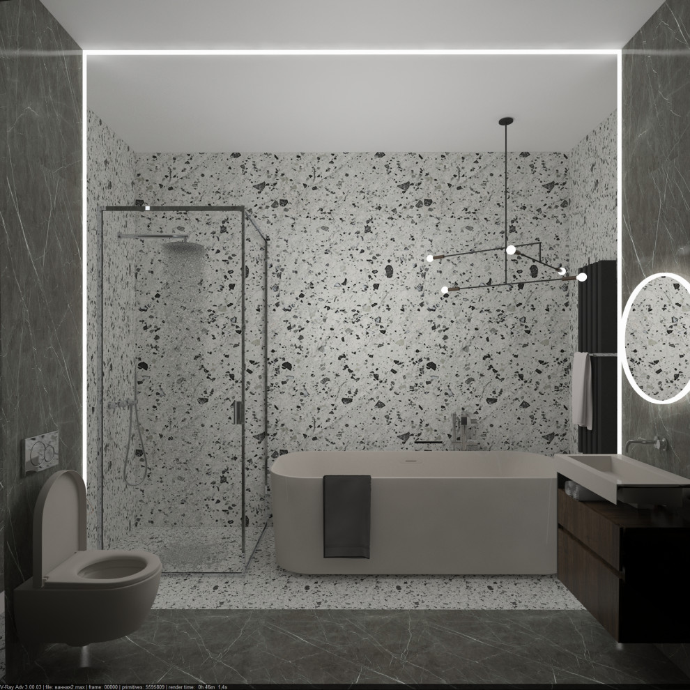 Квартира в стиле минимализм для молодой семьи