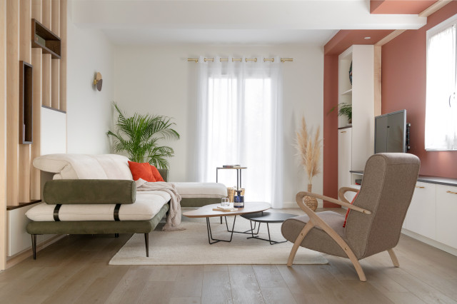 Bella Terra contemporary-vardagsrum
