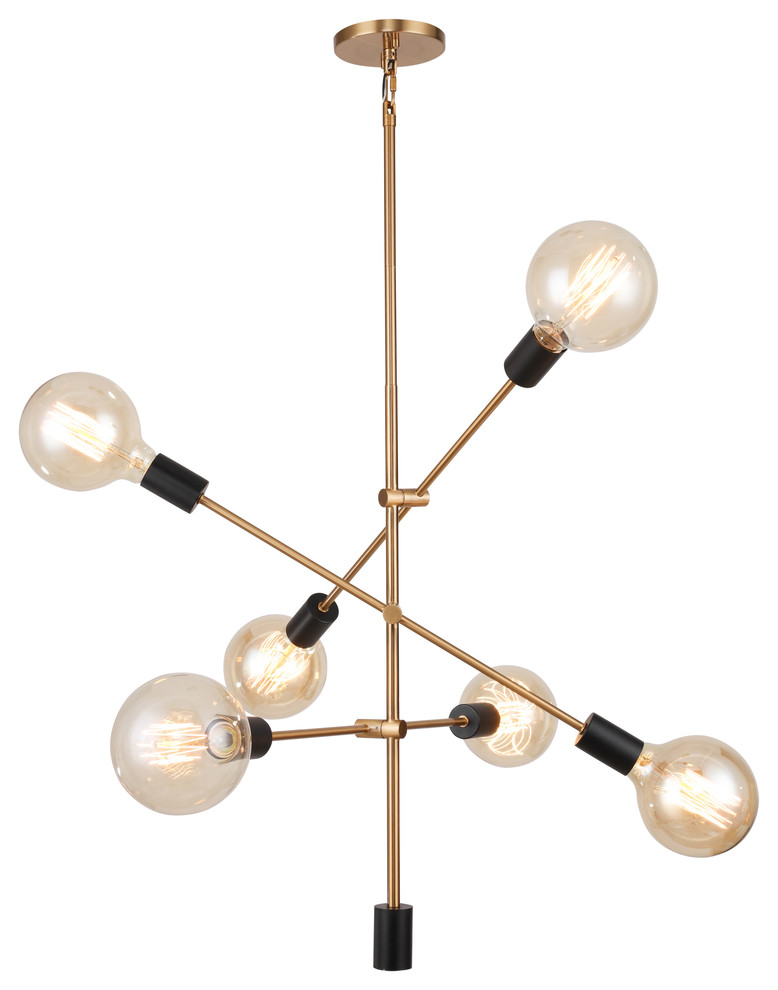 Woodbridge Lighting Reese 6Light Pendant Chandelier Transitional