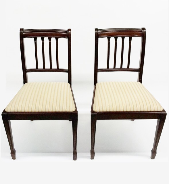 Set of Four Mahogany Century Dining Chairs