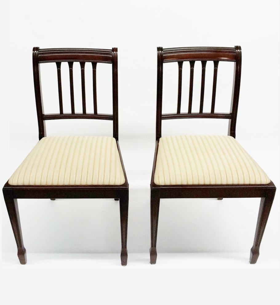 Set of Four Mahogany Century Dining Chairs