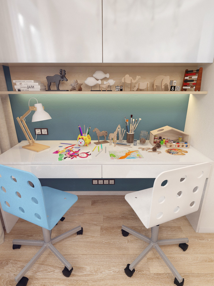 «Life in color». Двухкомнатная квартира в Подмосковье.