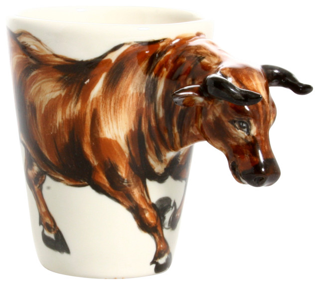 Bull 3D Ceramic Mug