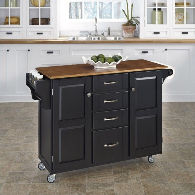 Kitchen Islands And Carts, Home Styles Create A Cart Kitchen Island With Granite Top