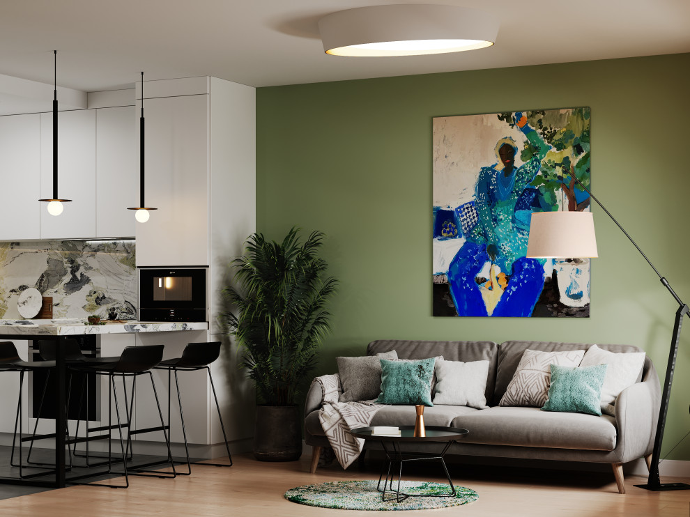 Дизайн-проект однокомнатной квартиры