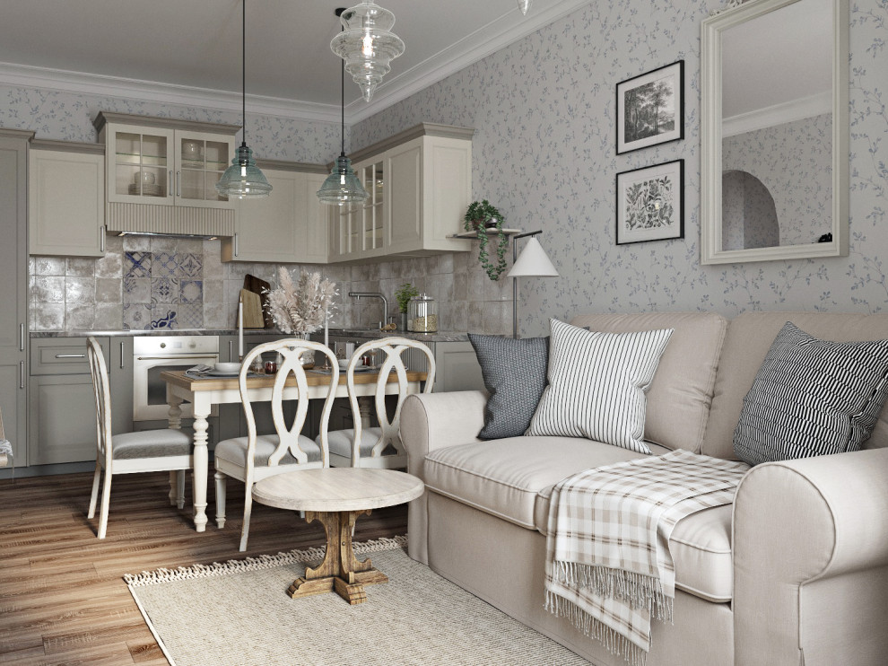 Интерьер в теплых тонах Прованса