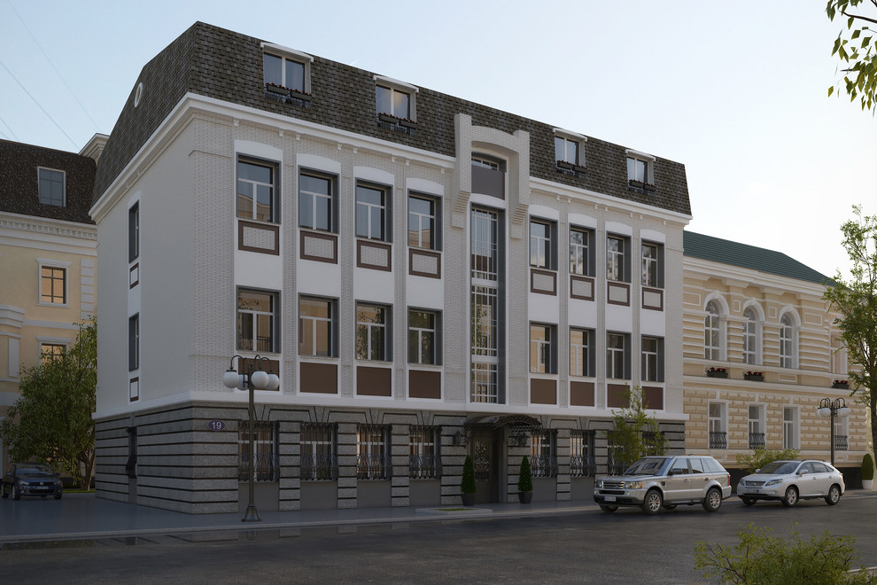 Реконструкция фасада в Москве