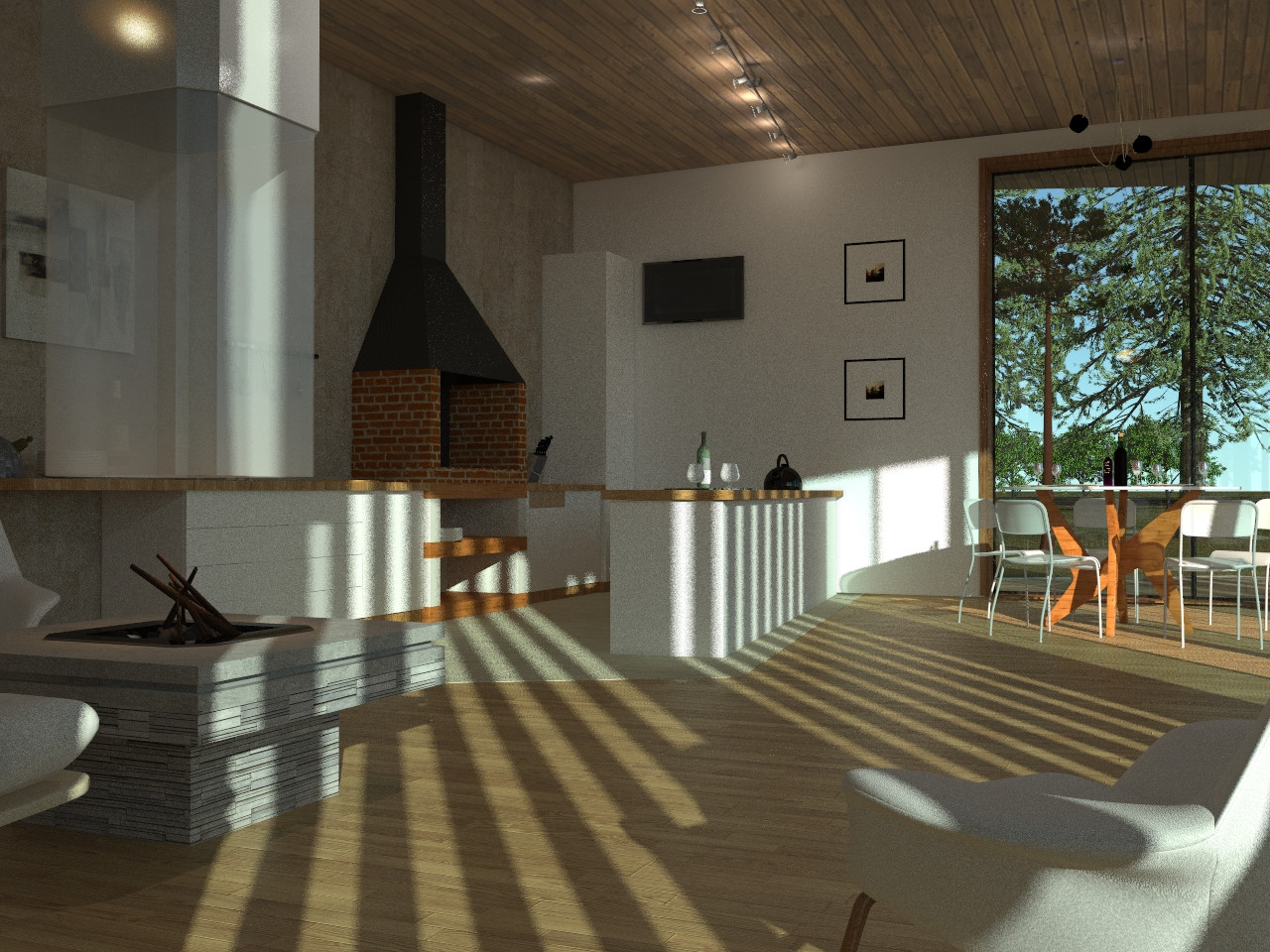 проект летней кухни Vancouver