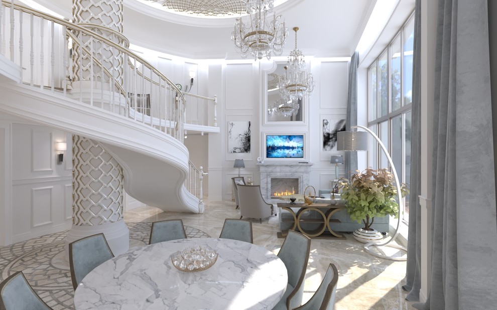 Двухэтажная кваритра из продуктового магазина